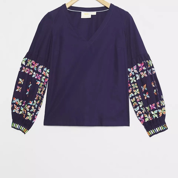 Maeve Sonja Embroidered Blouse - Picture 4 of 6